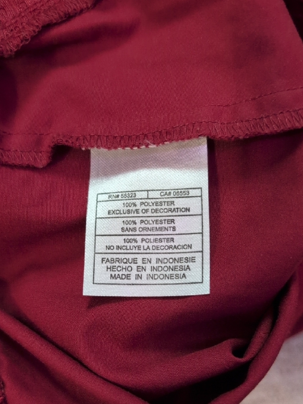 Nike Crimson Oklahoma Sooners V-Neck Pullover - Picture 4 of 5